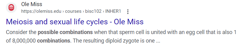 meiosis and sexual life cycles