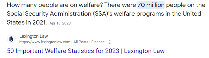 welfare